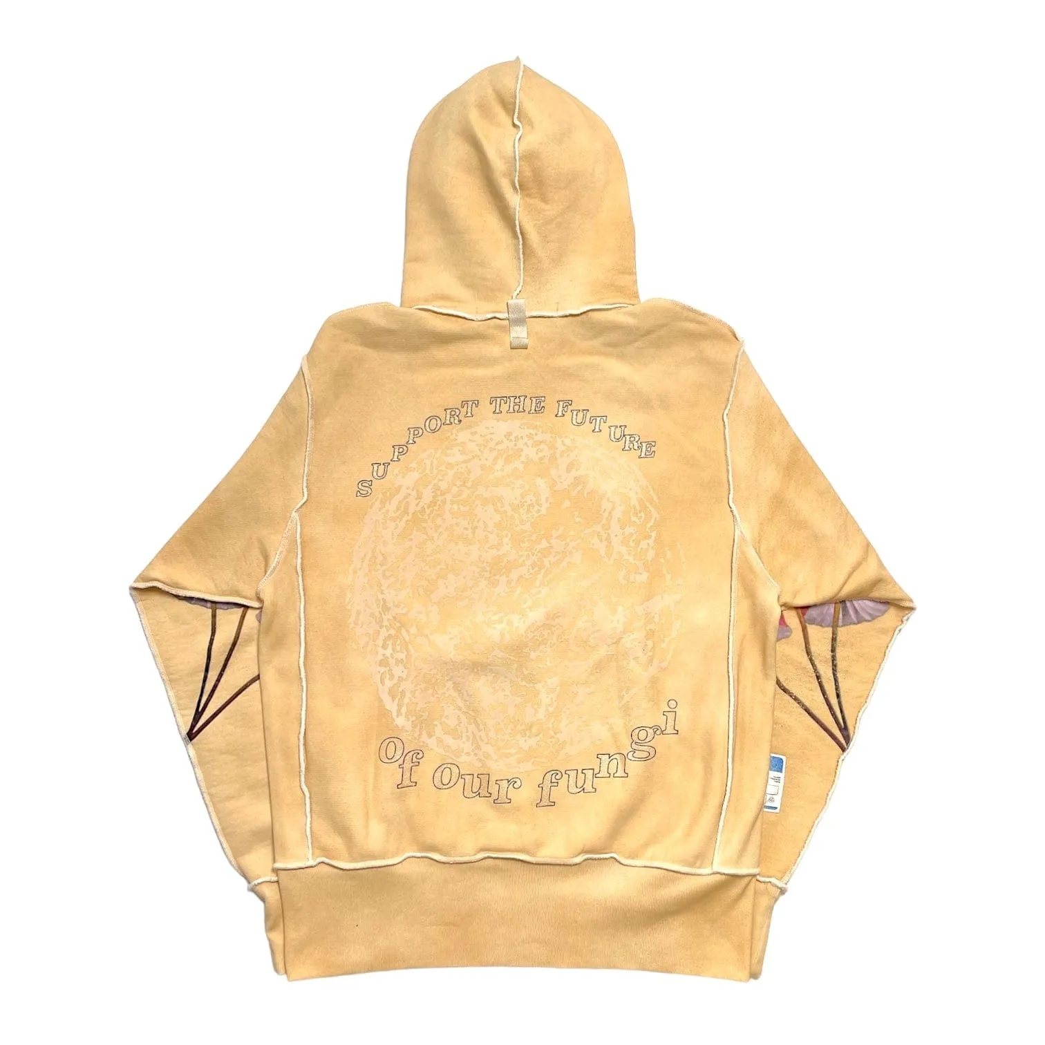 Advisory Board Crystal Planet Saving Information III: Fungi Edition Hooded Sweatshirt "Heal!" Enoki Pre-Owned