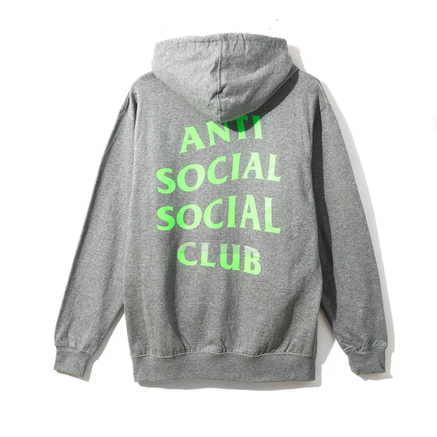 Anti Social Social Club Solid Snake Grey Zip Hoodie