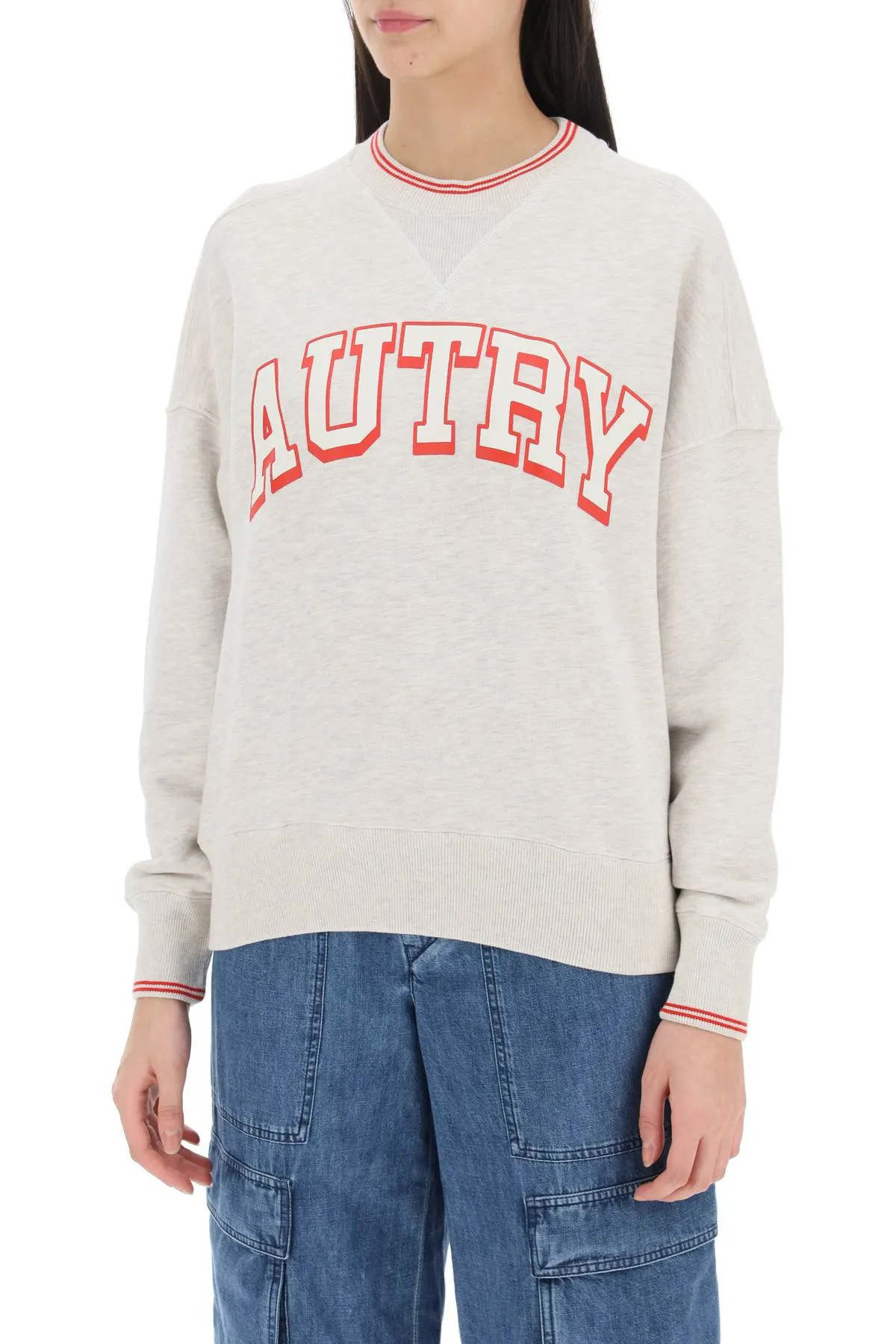 Autry Oversized Varsity Sweatshirt