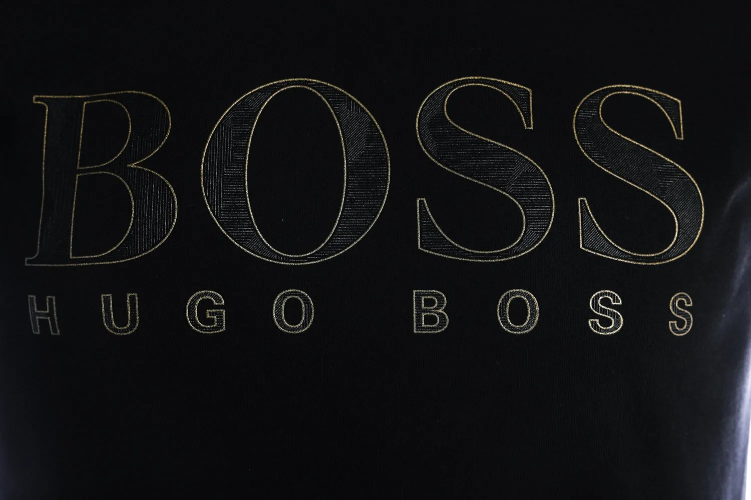 BOSS Tee Gold 3 T-Shirt in Black