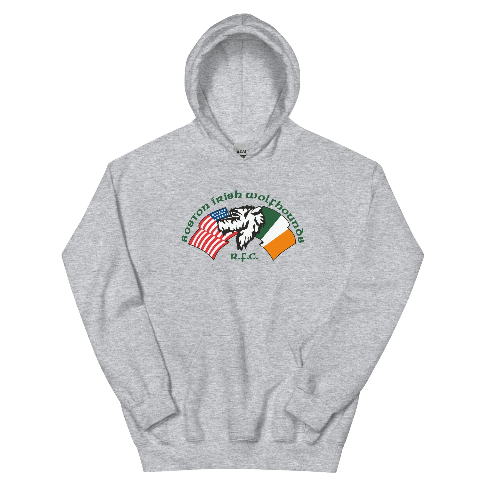 Boston Irish Wolfhounds YRFC Heavy Blend Hoodie