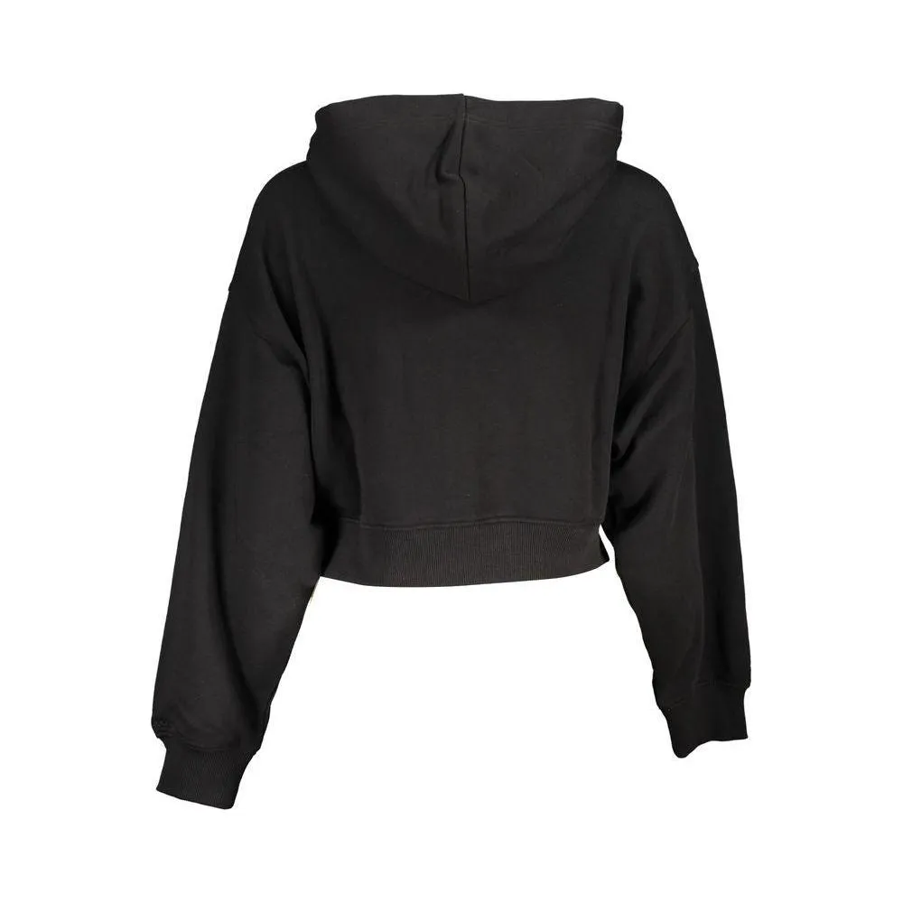 Calvin Klein Chic Hooded Sweatshirt in Timeless Black