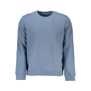 Calvin Klein Sleek Blue Crew Neck Sporty Sweatshirt