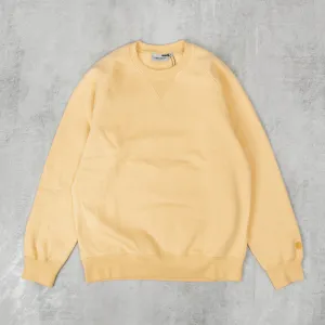 Carhartt WIP Chase Sweatshirt - Citron / Gold