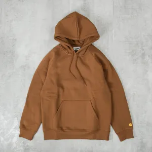 Carhartt WIP Hooded Chase Sweatshirt - Tamarind