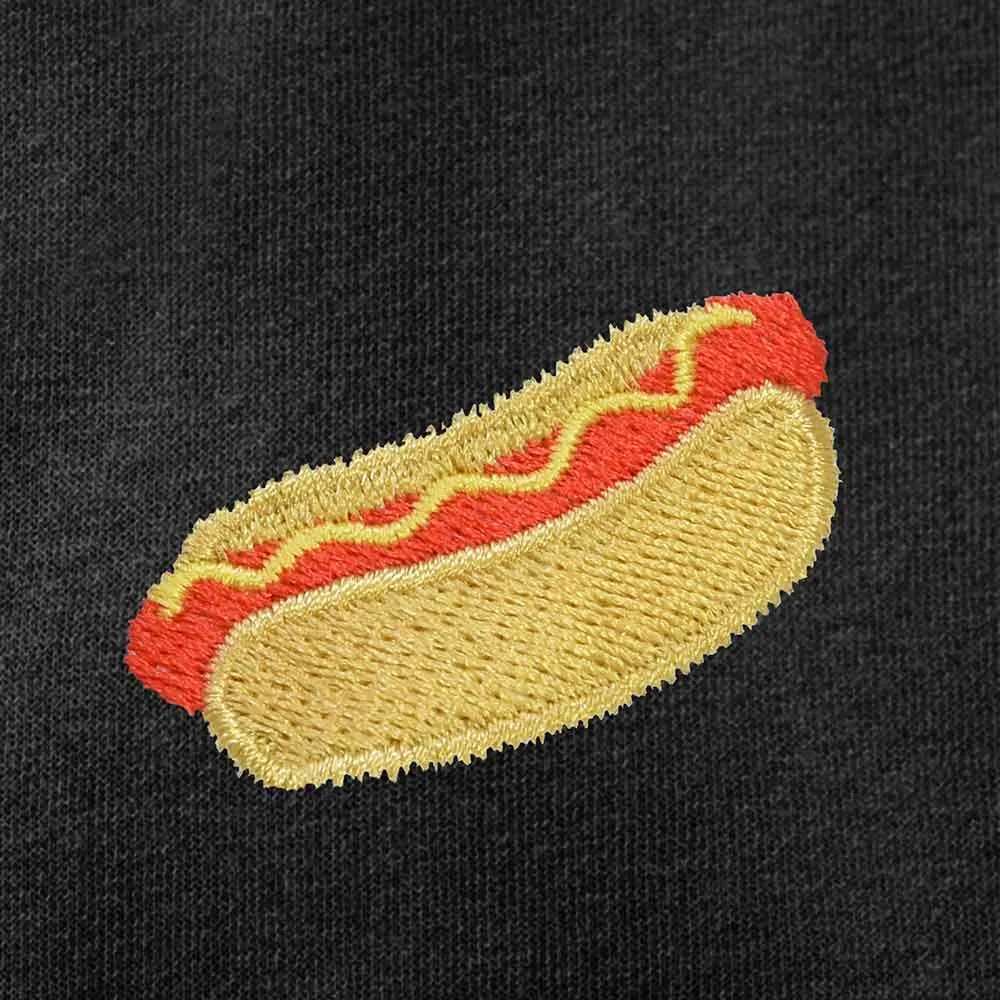 Dalix Hot Dog Washed Zip Hoodie