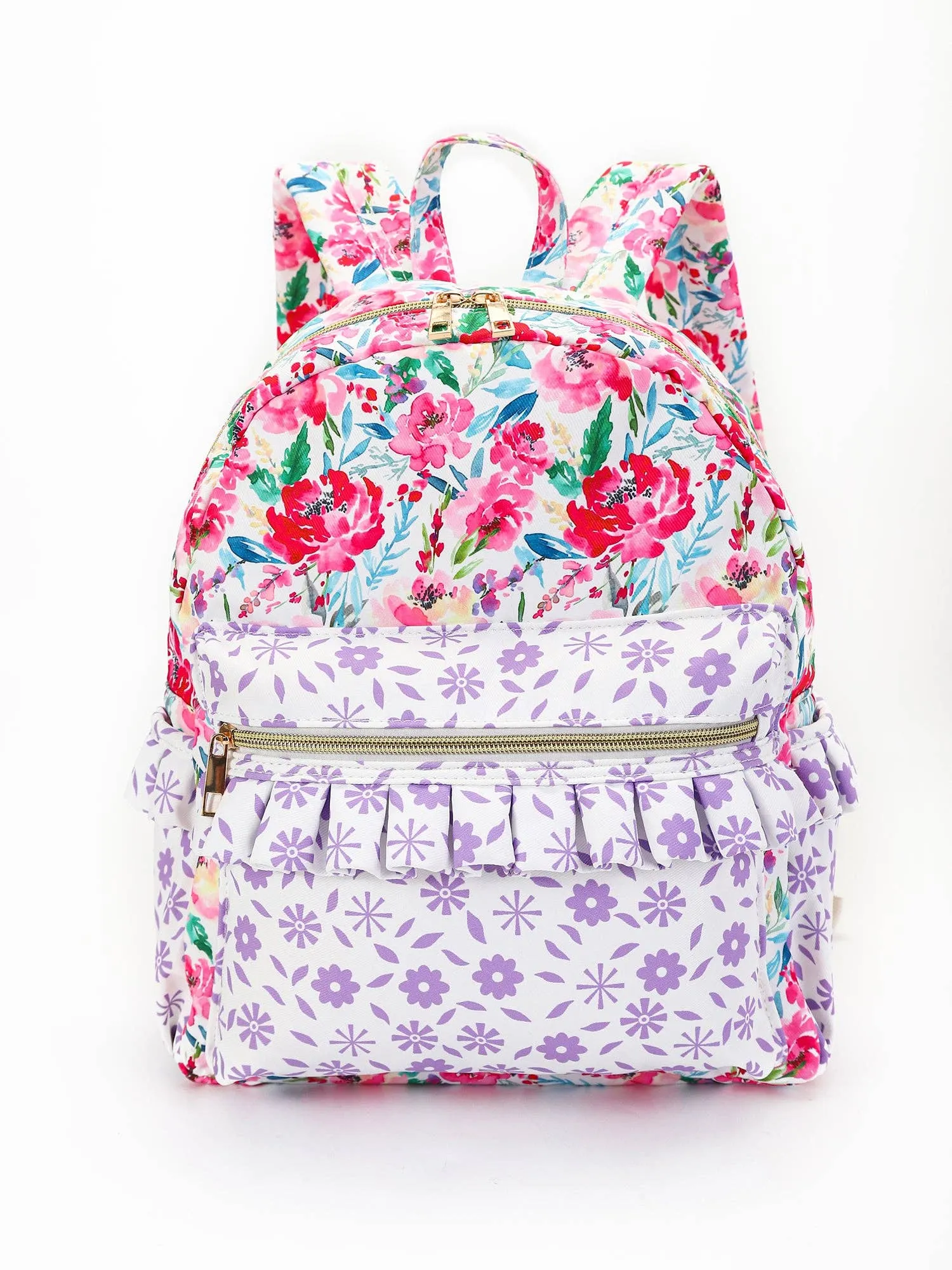 Flower Girls Ruffle Backpack