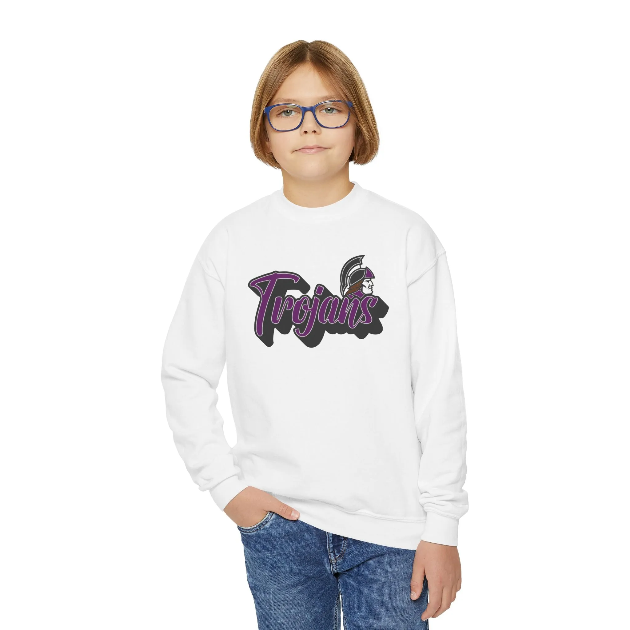 Gildan Youth Crewneck Sweatshirt - St. Sylvesters