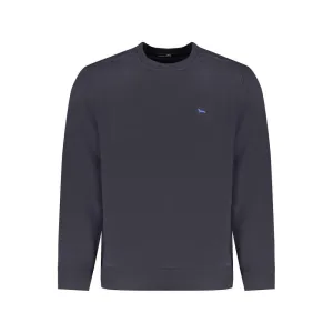 Harmont & Blaine Blue Cotton Sweater