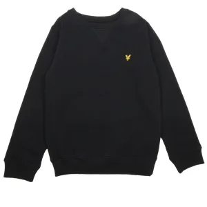 Lyle & Scott Junior Black Crew Neck Sweatshirt