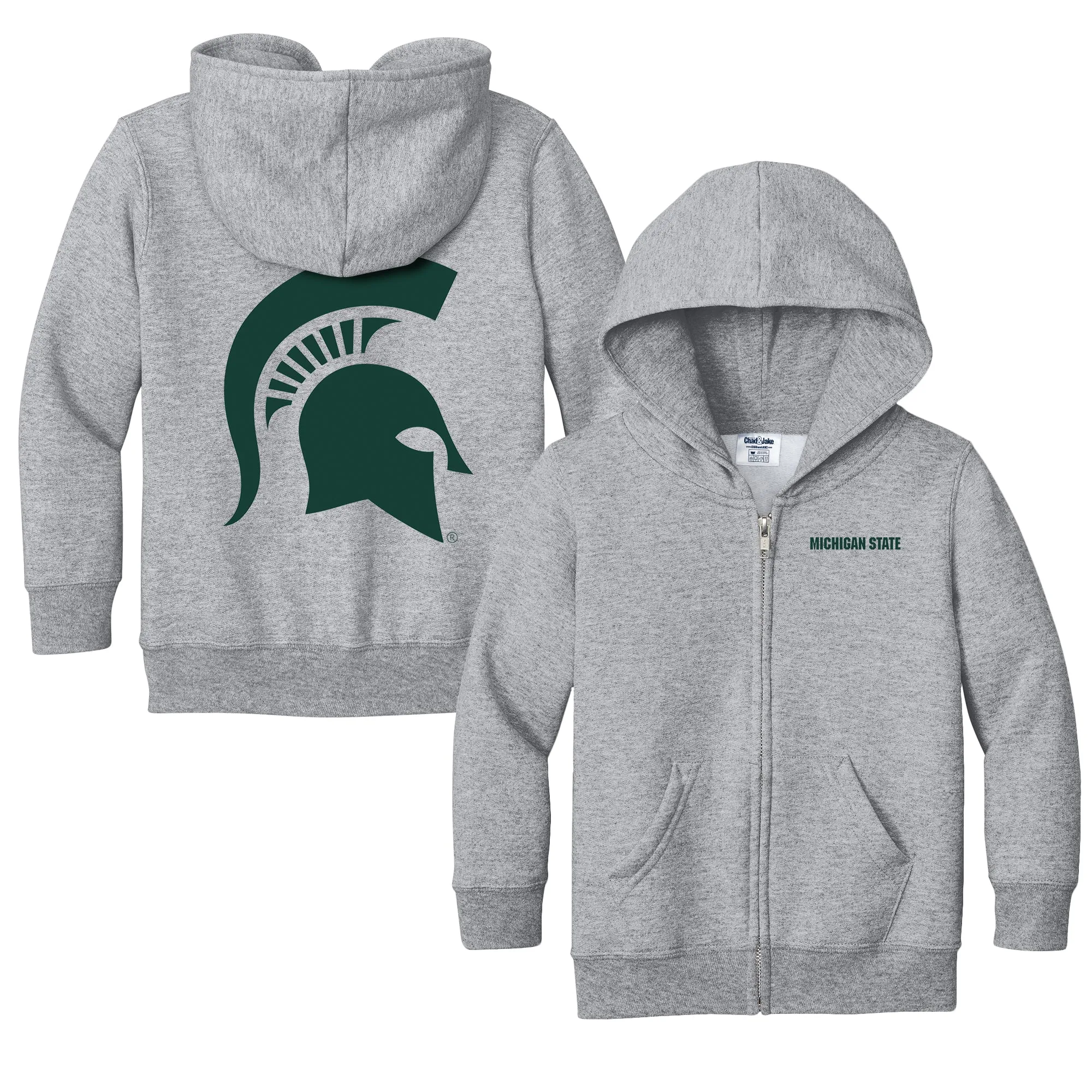 Michigan State Spartans Logo Toddler Full-Zip Sweatshirt