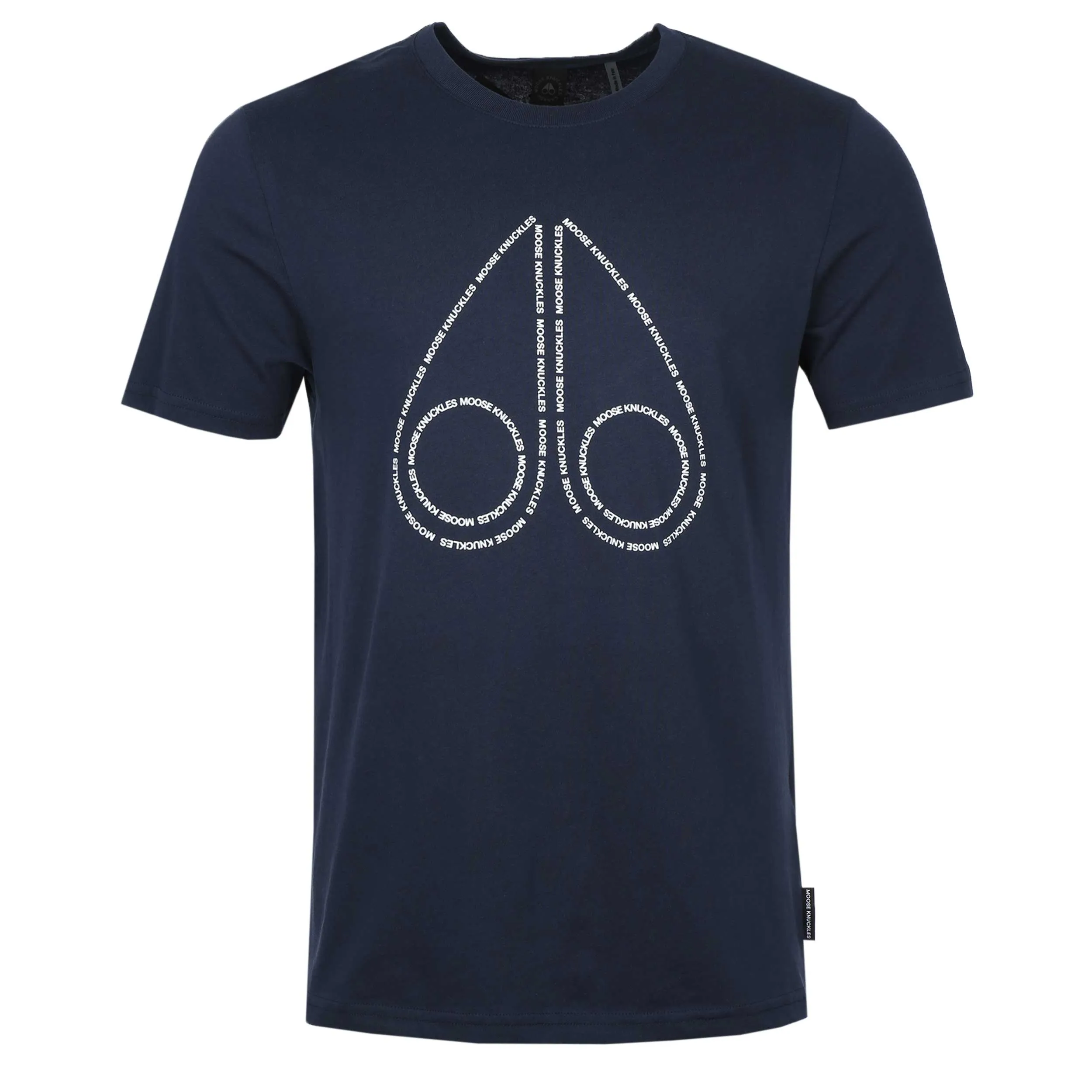 Moose Knuckles Gerrard T Shirt in Navy