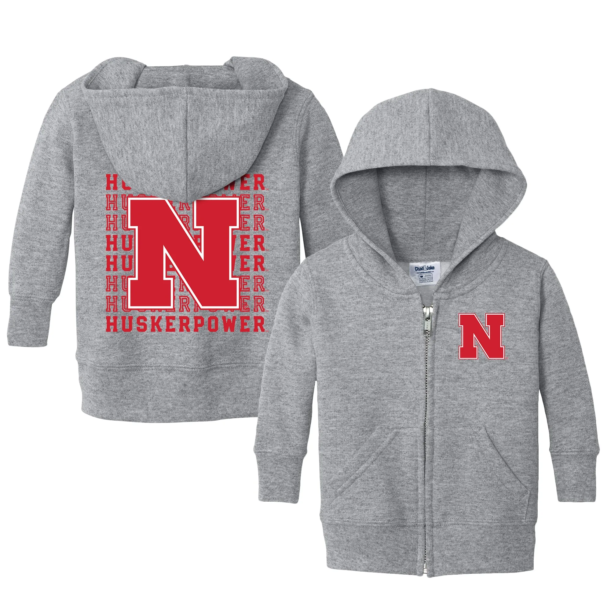 Nebraska Cornhuskers Retro Infant Full-Zip Sweatshirt