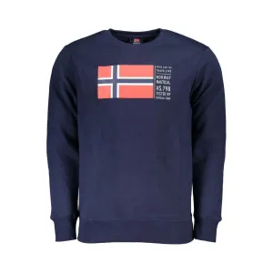 Norway 1963 Blue Cotton Sweater