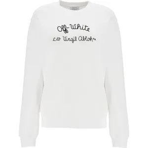 Off-White crewneck sweatshirt with