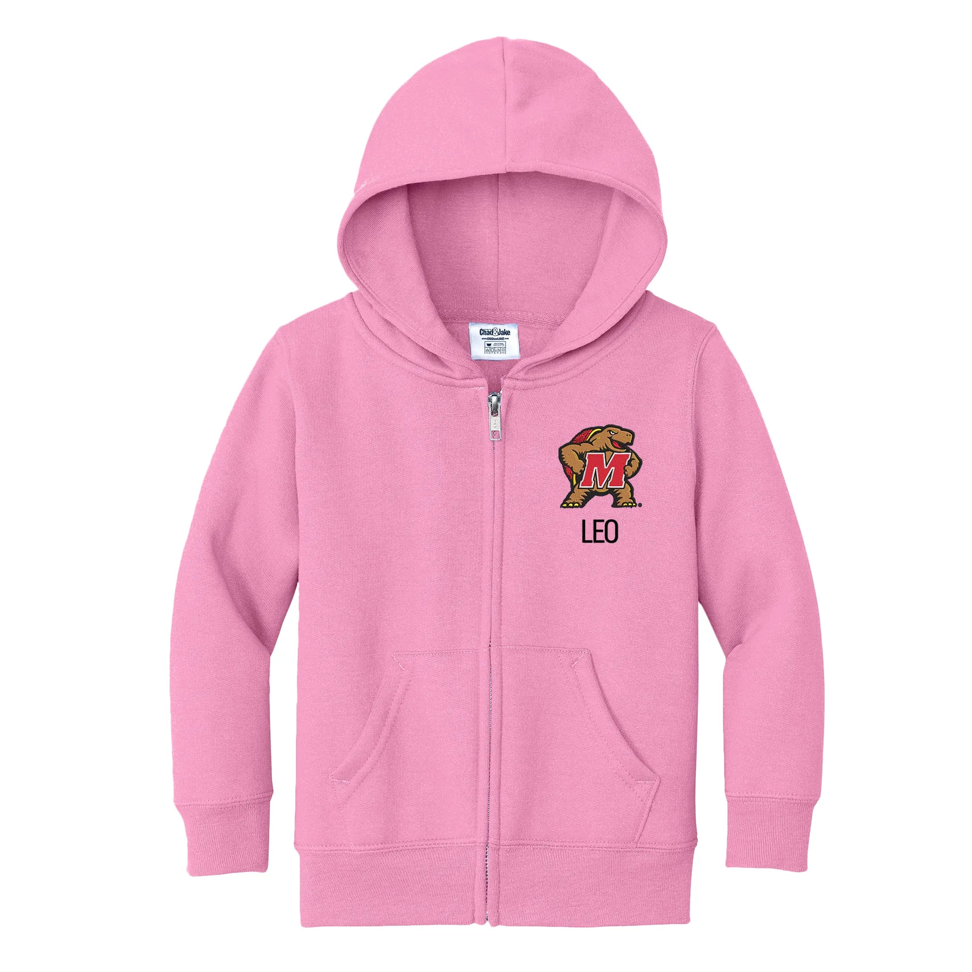 Personalized Maryland Terrapins Mascot Toddler Full-Zip Sweatshirt