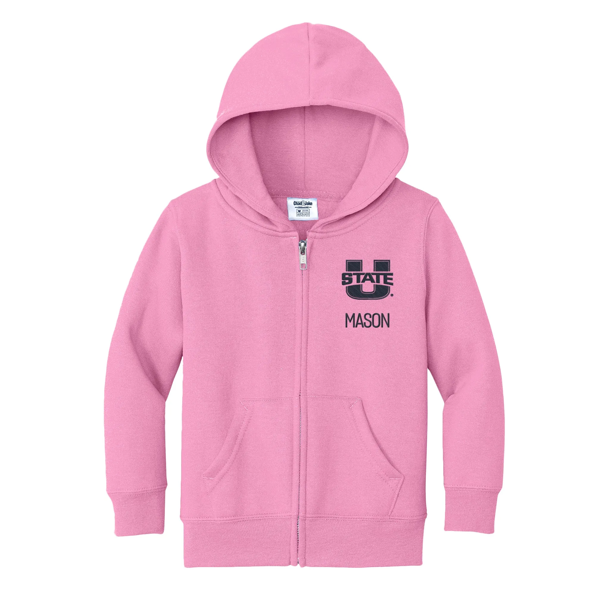 Personalized Utah State Aggies Toddler Full-Zip Sweatshirt