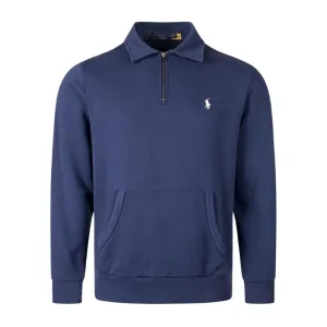 Polo Ralph Lauren Collar Half Zip Navy Sweatshirt