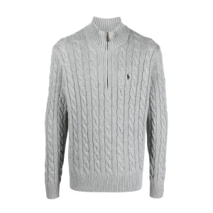 Ralph Lauren Knit Cable Half Zip Sweatshirt