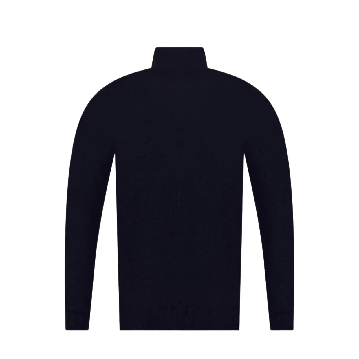 Ralph Lauren Navy Half Zip Logo Sweatshirt