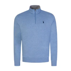 Ralph Lauren Sky Blue Half Zip Sweatshirt