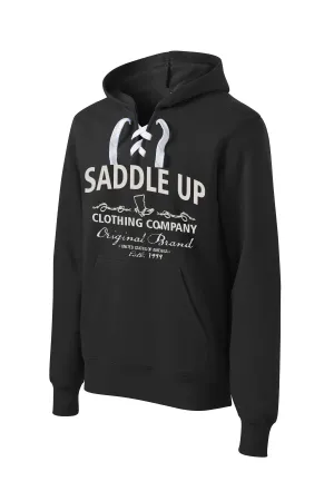 Saddle Up Original Brand Lace Up Hoodie