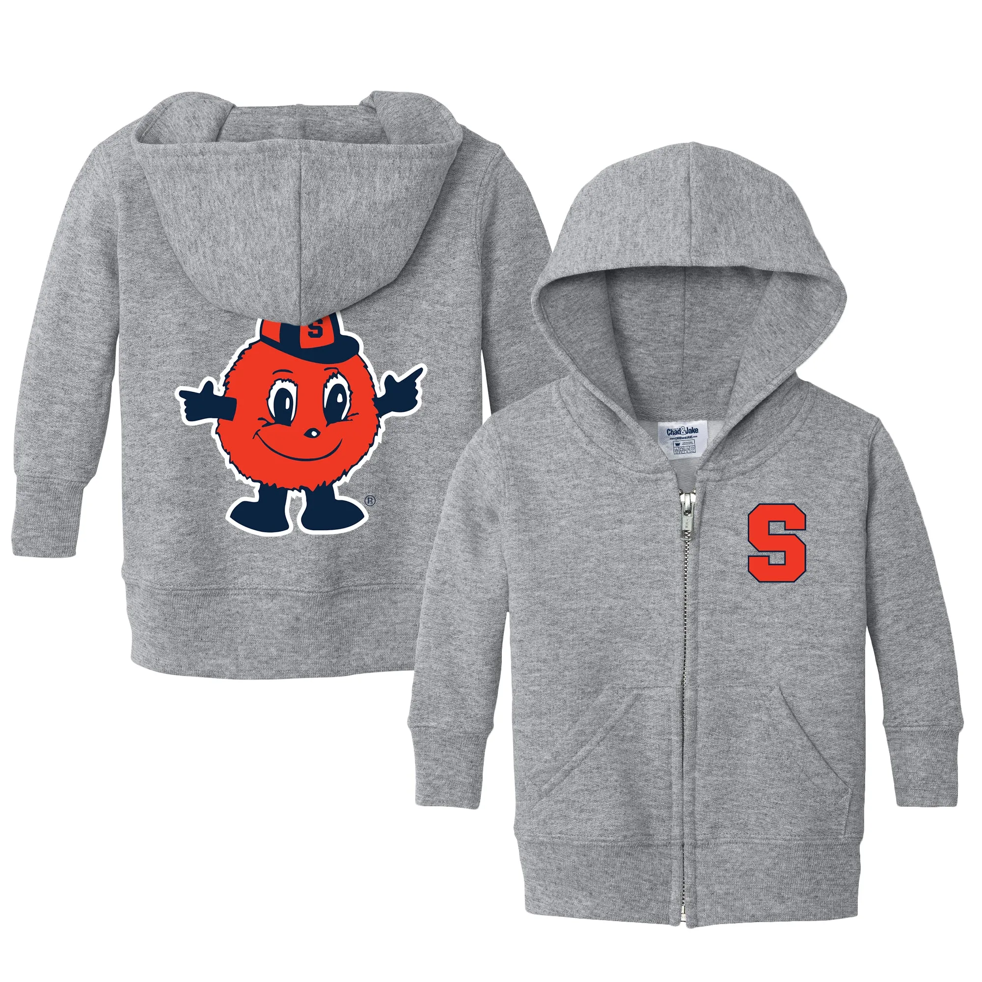 Syracuse Orange Logo Infant Full-Zip Sweatshirt