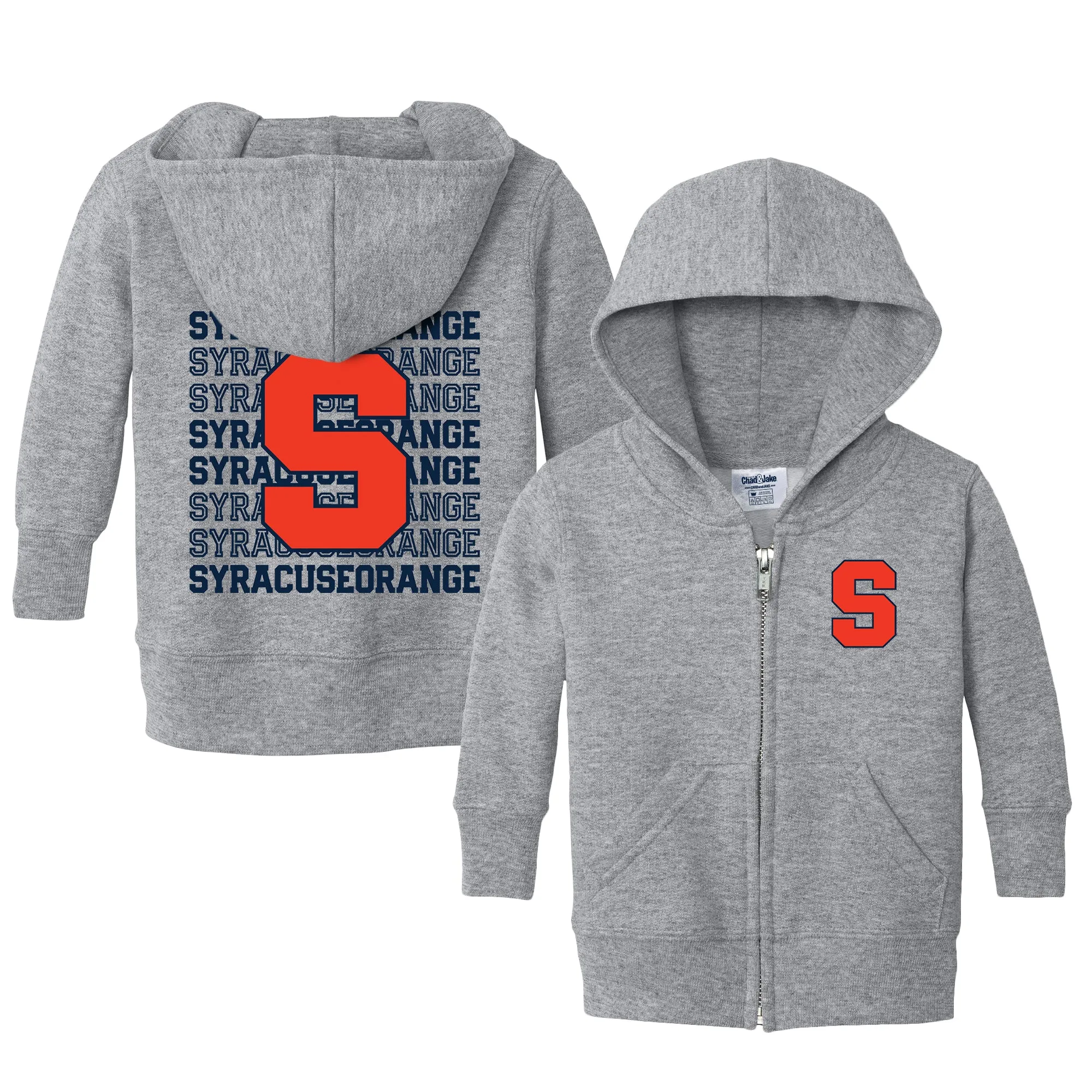 Syracuse Orange Retro Infant Full-Zip Sweatshirt