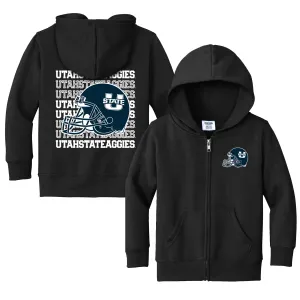 Utah State Aggies Retro Toddler Full-Zip Sweatshirt