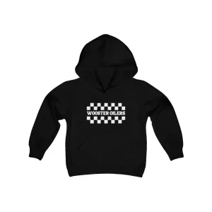 Youth Checkered Heavy Blend Hooded Sweatshirt